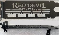 1pcs For AMD RX6700XT PowerColor I/O Shield BackPlate Blende Bracket picture