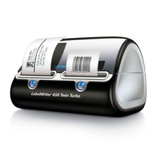 DYMO Label Writer 450 Twin Turbo Direct Thermal Printer Model 1752266 Fast Home picture