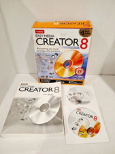 Roxio Easy Media Creator 8 Suite Software PC DVD Burning Edit Burn Set picture