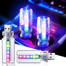 2PCS 13 in 1 USB Car Light, Plug in USB Interior Car Lights, Touch Control Mini picture