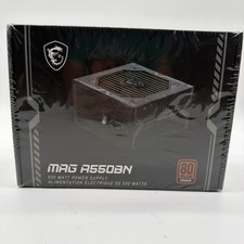 MSI MAG A550BN 550W Power Supply 80 Plus Bronze Efficiency picture