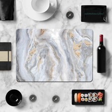 2in1 Elegant White Grey Marble Hard Case For Macbook Pro Air 11 12 13 15 16 inch picture