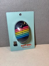 Surf Onn Wireless Mouse Rainbow Stripe picture