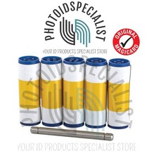 NEW Genuine Magicard 3633-0054 Cleaning Rollers 5 Pack picture