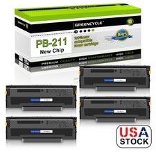 GREENCYCLE 1-4PK PB-211 Toner Cartridge Fit for Pantum P2500 M6600N P2207 P2502W picture