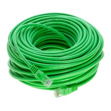 CAT6 Ethernet Patch Cord RJ45 LAN Network Cable Green 50FT- 200FT Multi-Pack LOT picture