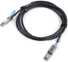 SAS Cable SFF-8644 to SFF-8088, External SAS HD Hybrid Cable 100Ohm 1~2 Meters picture