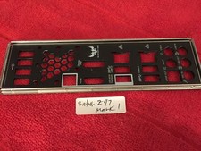 ASUS IO SHIELD for ASUS SABERTOOTH Z97 MARK 1 , USED picture
