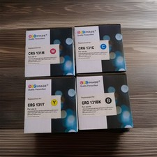 Lot of 4 CA-CRG 131M ,131C, 131BK ,131Y,cyan black yellow magenta. NEW picture