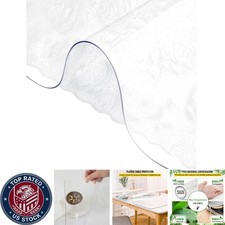Waterproof Clear Desk Protector 42 x 78 Inch - Elegant & Durable for Any Surface picture