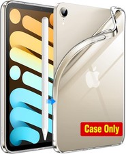 Clear Shockproof Case for iPad mini 6th Gen/A17 Pro (2024/2021) by JETech picture