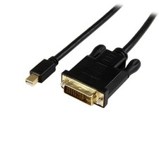 Startech MDP2DVIMM3BS 3 ft Mini DisplayPort to DVI Active Adapter Converter picture