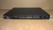 IBM 249824E SAN24B-4 SAN Switch 24x SFP Ports 8x Brocade 8G Fibre + RACK EARS picture