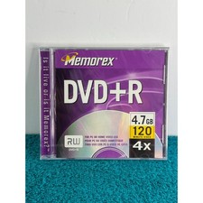 Memorex DVD R 47GB 120 Minute Blank Recordable Disc 4X Speed RW picture