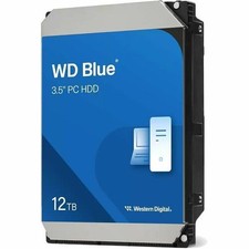 WD Blue WD120EAGZ 12 TB Hard Drive - 3.5  Internal - SATA (SATA/600) - Conventio picture