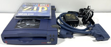Iomega Zip Z100P2 External SCSI Zip Drive 100MB w/Power Cable New Disk Tested picture