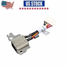 0XNJ46 Genuine Dell Latitude 11 3180 3189 DC Power Jack with Cable XNJ46 USK picture