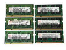 6GB Hynix (6x1GB) DDR2 PC2-5300S SODIMM 2Rx8 2Rx16 Laptop Memory picture