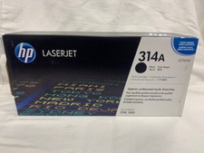 Genuine HP 314A Black Toner Cartridge LaserJet 2700 3000 Q7560A Open Box picture