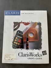 Claris Works 4.0 for Macintosh - User's Guide - Brand New Sealed picture
