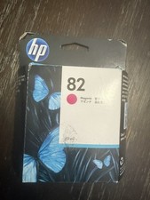 Genuine OEM HP 82 Magenta Ink Print Cartridge C4912A 69ml Sealed picture