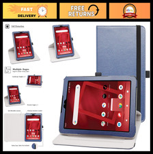 360° Rotating Case for Orbic Tab8 5G Tablet - Cute Pattern Cover, Blue picture