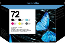 72 Ink Cartridges 6 Pack 130ml Replacement for HP DesignJet T610 T620 T770 T790 picture