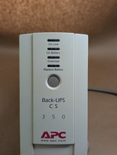 APC BK350 Back-UPS CS 350VA UPS Battery Backup Needs New Battery picture