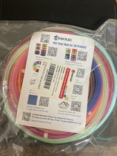 MIKA3D 1.75mm 3D Pen/Printer PLA Filament 32 Assorted Colors 10 ft NEW SEALED picture