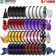 5/10KG GEEETECH 3D Printer Filament 1.75MM 1KG/Roll PLA PETG TPU ABS+ Consumable picture