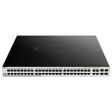 D-Link 52-Port Gigabit Smart Managed PoE+Switch 48 PoE+Ports 370W+4 Combo SFP picture