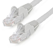 StarTech N6LPATCH20GR Startech Cb 20Ft Cat6 Ethernet Cable Lszh Gray Retail picture