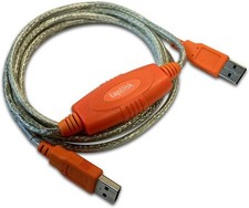 Laplink USB 6' USB 2.0 High-Speed Easy Transfer Cable for PC Mover Software picture