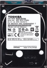 MQ04UBD200 rev: AZA AC01/JT000U p/n: HDKBD63AZA31 T AUG/2019 2TB USB 3.0 TOSHIBA picture