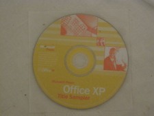 Microsoft Press Office XP Title Sampler cd disc only picture