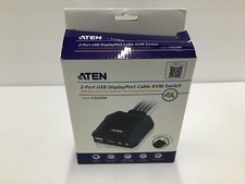 Aten 2-Port USB DisplayPort Cable KVM Switch CS22DP picture