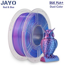 JAYO 1.75mm SILK PLA+ 3D Printer Filament Dual-Color Tri-Color Shiny 1.1KG Quad- picture