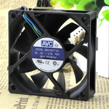 AVC DA07020T12U 7020 12V 0.7A 7cm 4-wire High Air Volume Chassis Cooling Fan picture