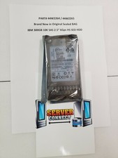 - New Sealed Bag- IBM 44W2264 44W2265 300GB10K 6GBPS 2.5 SAS HS SED HDD--44W2268 picture
