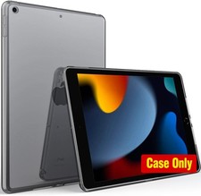 Protective Cover for iPad 10.2 Inch 9th Gen, Flexible Slim TPU, Transparent picture