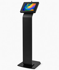 CTA Digital PAD-PARAF Premium Locking Floor Stand Tablet Kiosk Black NEW picture
