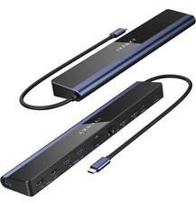 iVANKY Laptop Docking Station Dual Monitor 4K@60Hz, 12-in-1 USB C Dock picture