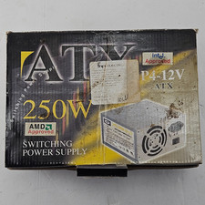 Vintage 250W ATX Switching Power Supply Pentium 4 AMD Approved New Open Box picture