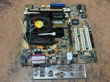 Vintage ASUS P4S533-MX w/ Socket 478 Intel Pentium 4 2.4 GHz 256MB Ram picture