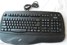 Black Berklin USB Keyboard model F8E885 picture