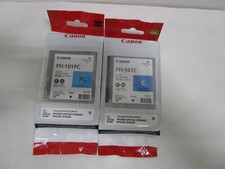 CANON PFI-101C PFI-101PC 2021 DATES NEW SEALED SEE PHOTOS SHIPS FREE picture
