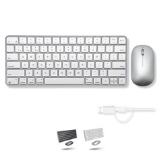 Apple Wireless Keyboard and Mouse for Mac - Dual Mode (Bluetooth + Wired) - M... picture
