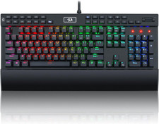 Redragon K550 Wired Mechanical RGB Gaming Keyboard, 104 Keys + 12 Macro G Keys picture