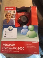 Microsoft LifeCam VX-1000 Webcam w/ Built-in Microphone New Open Box picture
