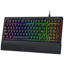 K515 Shiva Wired RGB Membrane Gaming Keyboard, 98 Keys Mechanical-Feel Keyboa... picture